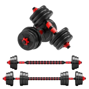 5–44 lb Adjustable Dumbbell and Barbell Set