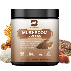10-in-1 Lion’s Mane Mushroom Coffee Alternative – 70g