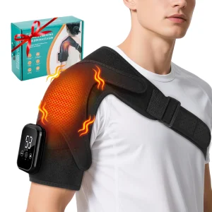 Cordless Heated Shoulder Massager with Vibration