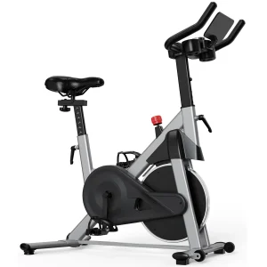 Superun Exercise Bike, 32-Level Magnetic Resistance Stationary Bikes for Home, Low Noise Workout Cycling Bike for Home