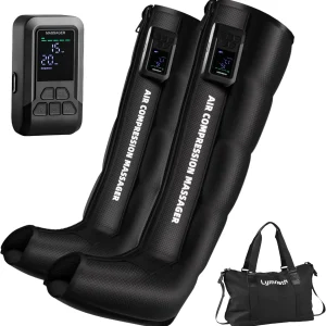 Cordless Air Compression Leg Massager – Full-Leg Recovery Boots
